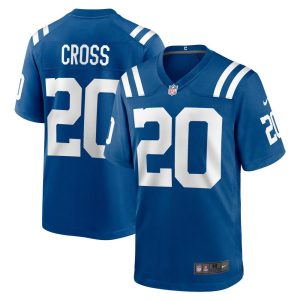 NFL Men's Indianapolis Colts Nick Cross Nike Royal Player Game Jersey