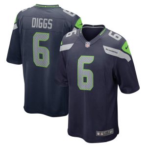 NFL Men's Seattle Seahawks Quandre Diggs Nike College Navy Game Jersey