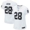 NFL Women's Las Vegas Raiders Josh Jacobs Nike White Player Game Team Jersey
