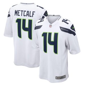 NFL Men's Seattle Seahawks DK Metcalf Nike White Game Jersey