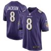 NFL Men's Baltimore Ravens Lamar Jackson Nike Purple Game Player Jersey