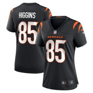 NFL Women's Cincinnati Bengals Tee Higgins Nike Black Game Jersey
