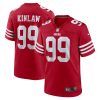 NFL Men's San Francisco 49ers Javon Kinlaw Nike Scarlet Team Player Game Jersey