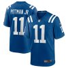 NFL Men's Indianapolis Colts Michael Pittman Jr. Nike Royal Game Player Jersey