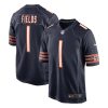 NFL Men's Chicago Bears Justin Fields Nike Navy Game Jersey