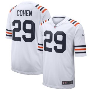 NFL Men's Chicago Bears Tarik Cohen Nike White 2019 Alternate Classic Game Jersey