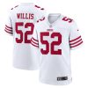 NFL Men's San Francisco 49ers Patrick Willis Nike White Retired Player Game Jersey