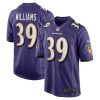 NFL Men's Baltimore Ravens Denzel Williams Nike Purple Player Game Jersey