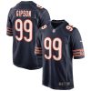 NFL Men's Chicago Bears Trevis Gipson Nike Navy Game Jersey