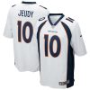 NFL Men's Denver Broncos Jerry Jeudy Nike White Game Jersey