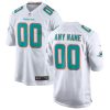 NFL Men's Miami Dolphins Nike White Custom Game Jersey