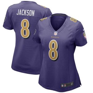 NFL Women's Baltimore Ravens Lamar Jackson Nike Purple Alternate Game Player Jersey