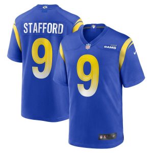 NFL Men's Los Angeles Rams Matthew Stafford Nike Royal Player Game Jersey