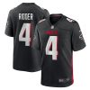 NFL Men's Atlanta Falcons Desmond Ridder Nike Black 2022 NFL Draft Pick Player Game Jersey