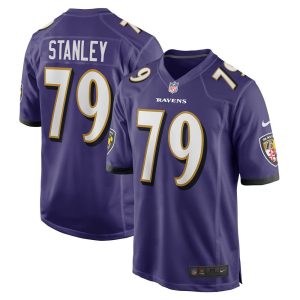 NFL Men's Baltimore Ravens Ronnie Stanley Nike Purple Game Jersey