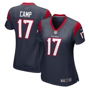 NFL Women's Houston Texans Jalen Camp Nike Navy Game Player Jersey