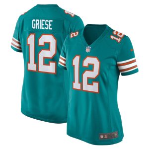 NFL Women's Miami Dolphins Bob Griese Nike Aqua Retired Player Jersey