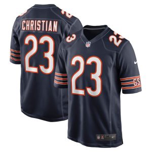 NFL Men's Chicago Bears Marqui Christian Nike Navy Player Game Jersey
