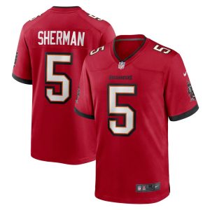 NFL Men's Tampa Bay Buccaneers Richard Sherman Nike Red Game Jersey