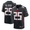 NFL Men's Atlanta Falcons Tyler Allgeier Nike Black Player Game Jersey