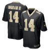 NFL Men's New Orleans Saints Mark Ingram II Nike Black Game Jersey