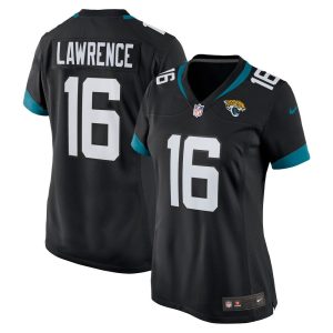 NFL Women's Jacksonville Jaguars Trevor Lawrence Nike Black Alternate Game Jersey