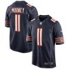 NFL Men's Chicago Bears Darnell Mooney Nike Navy Game Jersey