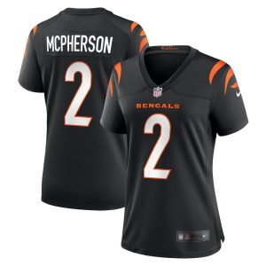 NFL Women's Cincinnati Bengals Evan McPherson Nike Black Game Jersey