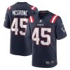 NFL Men's New England Patriots Cameron McGrone Nike Navy Game Jersey