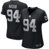 NFL Women's Las Vegas Raiders Carl Nassib Nike Black Player Game Jersey