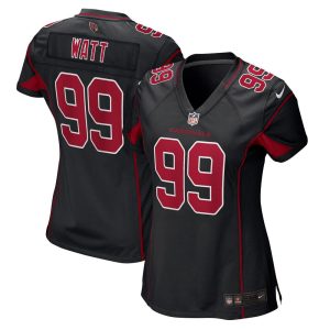 NFL Women's Arizona Cardinals J.J. Watt Nike Black 2nd Alternate Game Jersey