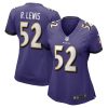 NFL Women's Baltimore Ravens Ray Lewis Nike Purple Retired Player Jersey
