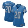 NFL Women's Detroit Lions Barry Sanders Nike Blue 2017 Retired Player Game Jersey