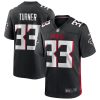 NFL Men's Atlanta Falcons Michael Turner Nike Black Game Retired Player Jersey