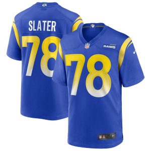 NFL Men's Los Angeles Rams Jackie Slater Nike Royal Game Retired Player Jersey