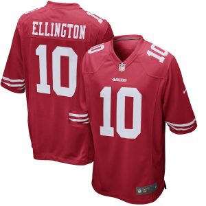 NFL Men's San Francisco 49ers Bruce Ellington Nike Scarlet Game Jersey