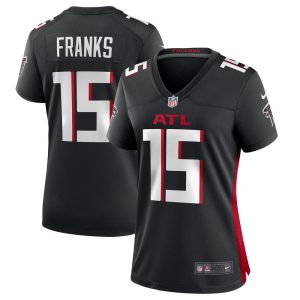 NFL Women's Atlanta Falcons Feleipe Franks Nike Black Game Jersey