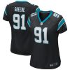 NFL Women's Carolina Panthers Kevin Greene Nike Black Game Retired Player Jersey