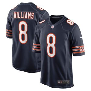 NFL Men's Chicago Bears Damien Williams Nike Navy Game Jersey
