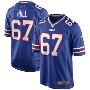 NFL Men's Buffalo Bills Kent Hull Nike Royal Game Retired Player Jersey