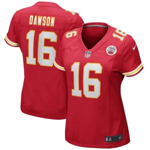 NFL Women's Kansas City Chiefs Len Dawson Nike Red Game Retired Player Jersey
