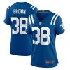 NFL Women's Indianapolis Colts Tony Brown Nike Royal Player Game Jersey