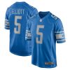 NFL Men's Detroit Lions DeShon Elliott Nike Blue Player Game Jersey