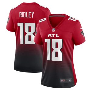 NFL Women's Atlanta Falcons Calvin Ridley Nike Red Player Game Jersey