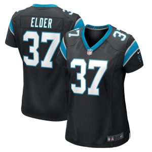 NFL Women's Carolina Panthers Corn Elder Nike Black Player Game Jersey