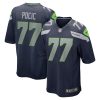 NFL Men's Seattle Seahawks Ethan Pocic Nike College Navy Game Jersey