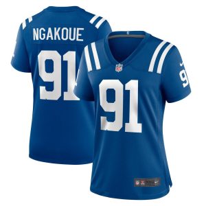NFL Women's Indianapolis Colts Yannick Ngakoue Nike Royal Player Game Jersey