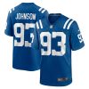 NFL Men's Indianapolis Colts Eric Johnson Nike Royal Player Game Jersey