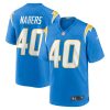 NFL Men's Los Angeles Chargers Gabe Nabers Nike Powder Blue Team Game Jersey