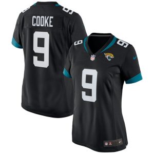 NFL Women's Jacksonville Jaguars Logan Cooke Nike Black Game Jersey
